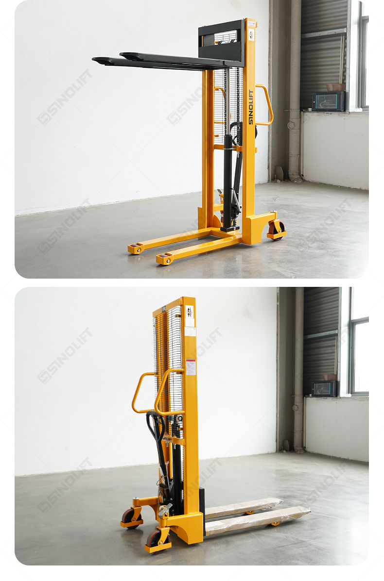 Hydraulic Stacker with Narrow Legs