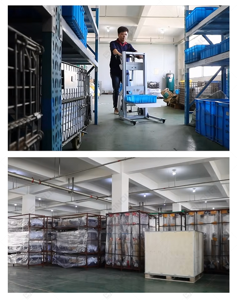Hand Winch Stacker