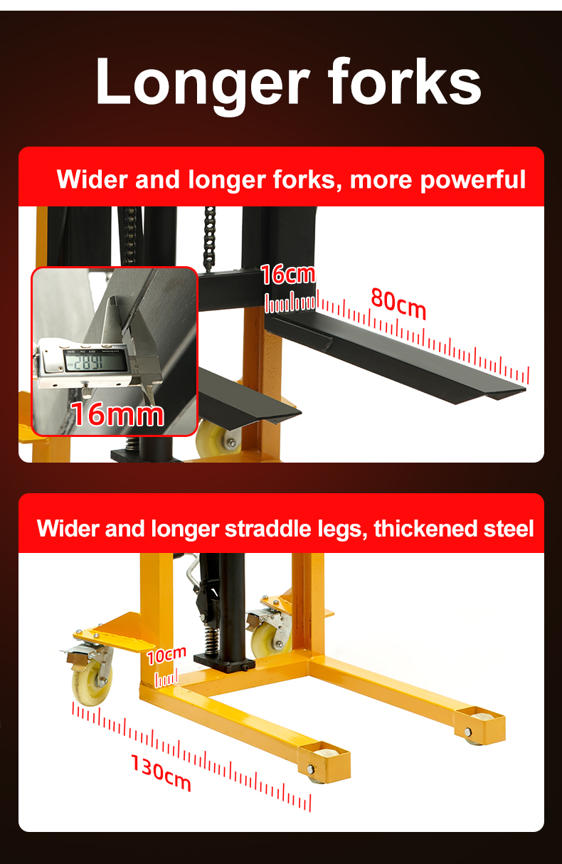 manual hydraulic stacker
