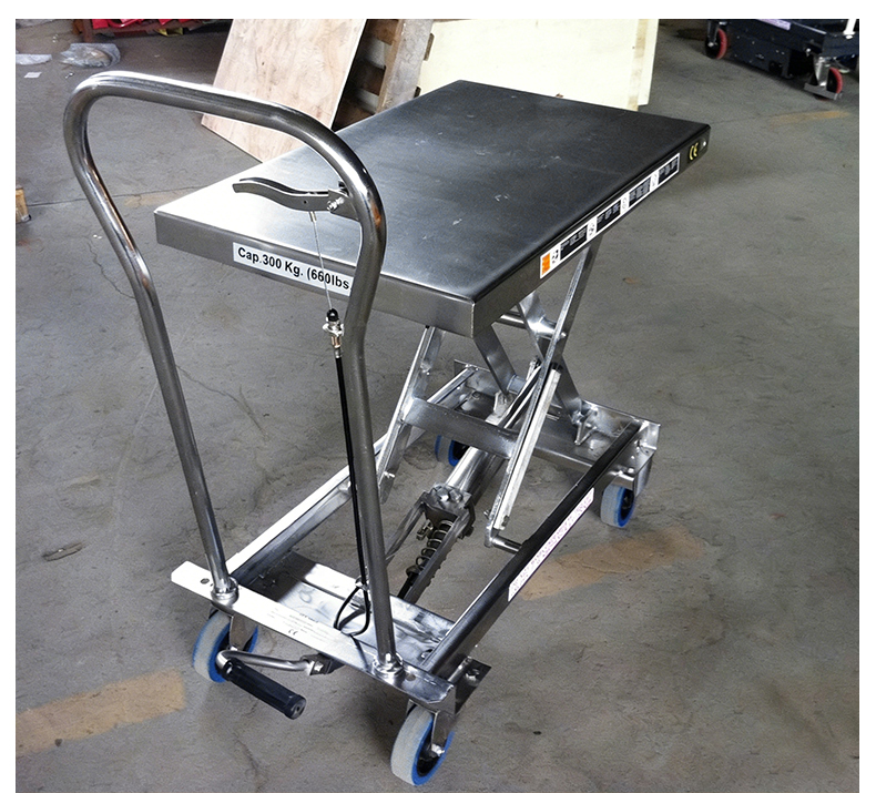Stainless Steel Scissor Lift Table