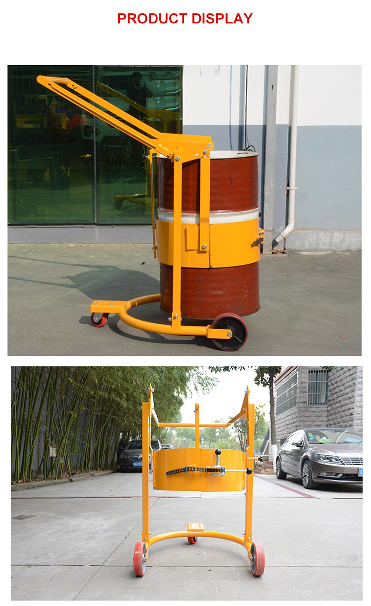 HD80C HD80D Manual Mechanical Drum Truck
