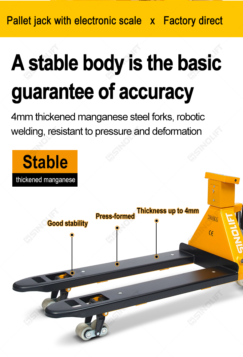 Pallet Truck with Electronic Scale