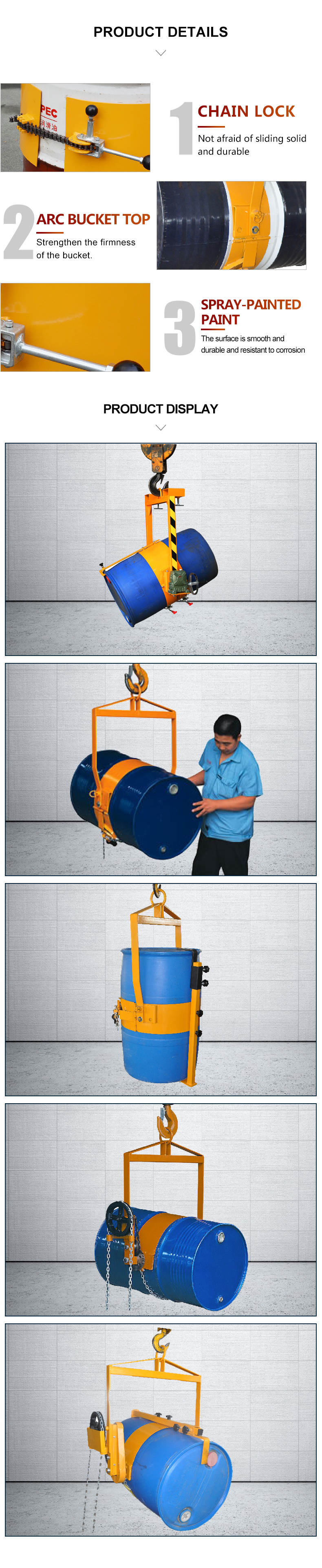 Drum Rotating Tongs
