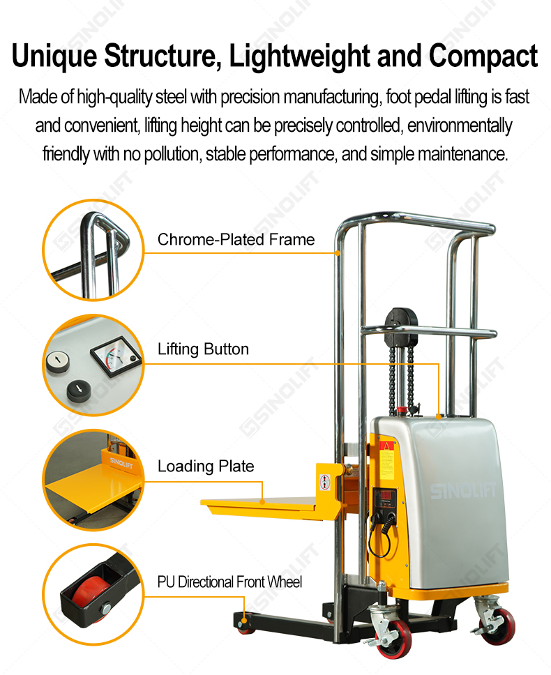 Lightweight Material Stacker