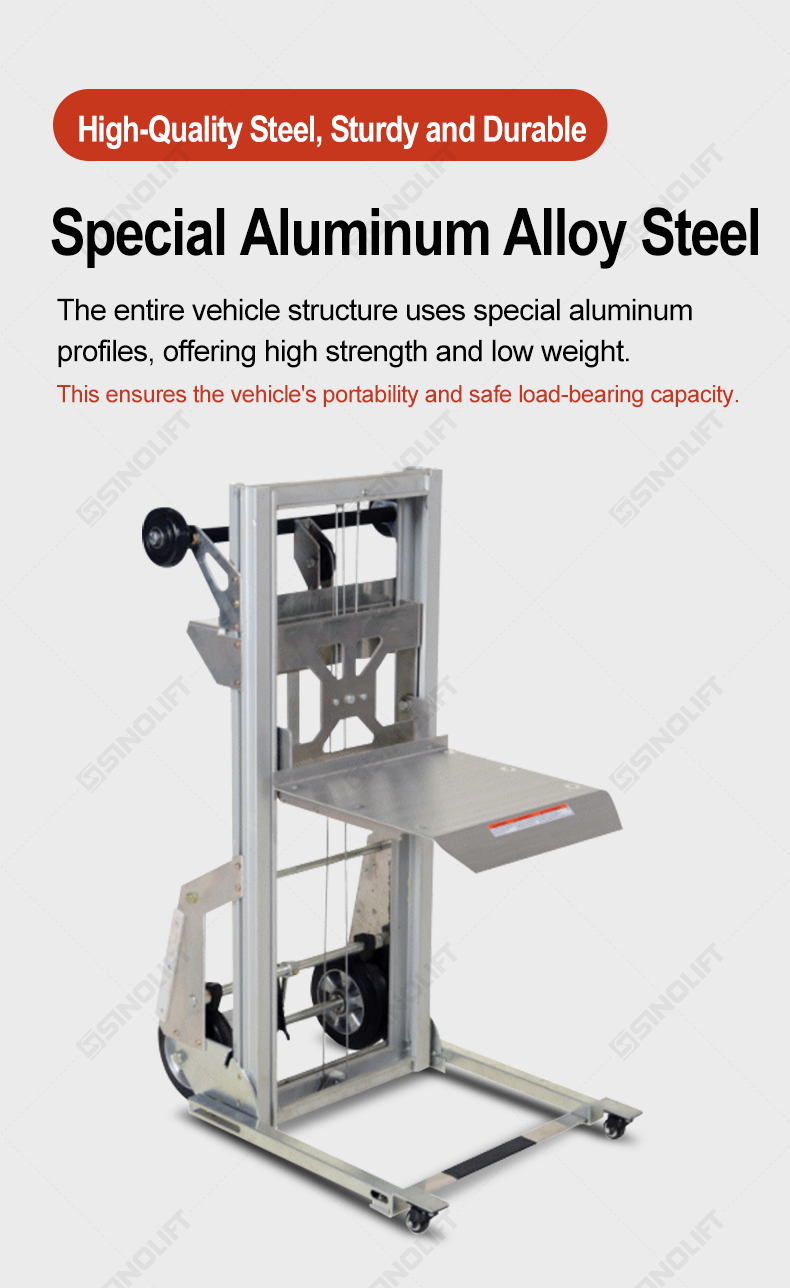 Hand Winch Stacker