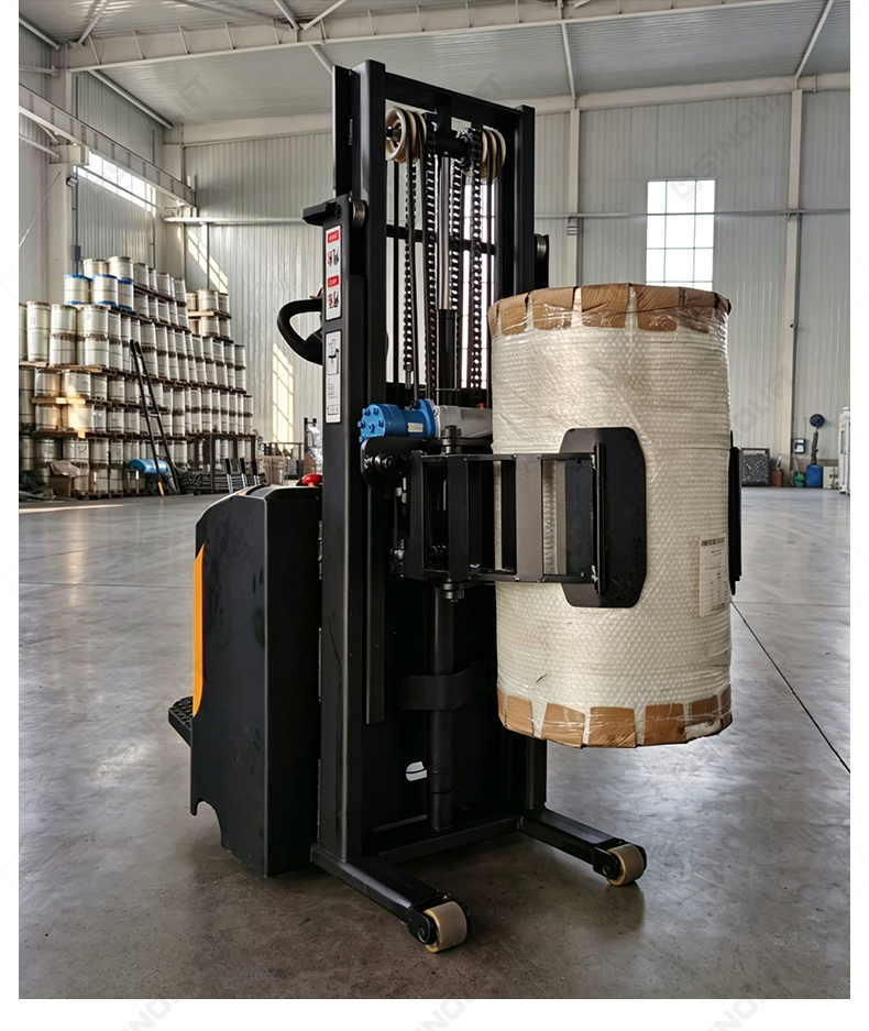 Stand-on Electric Clamping Truck