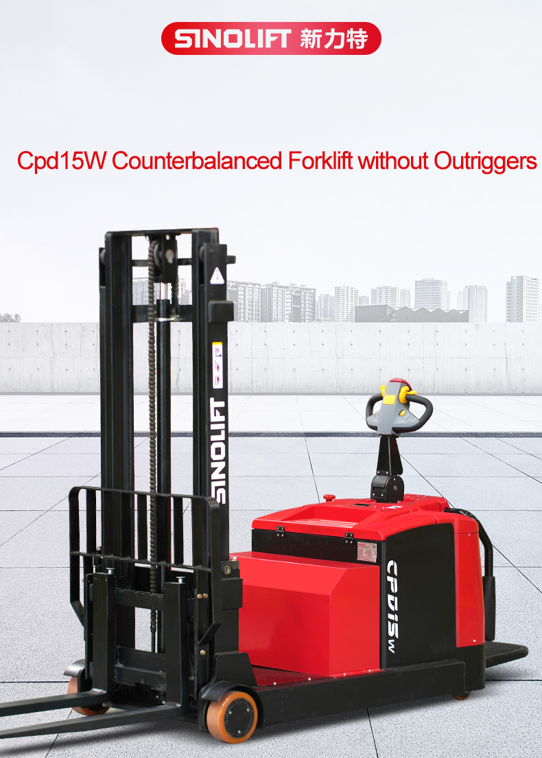 Counterbalanced Electric Stacker
