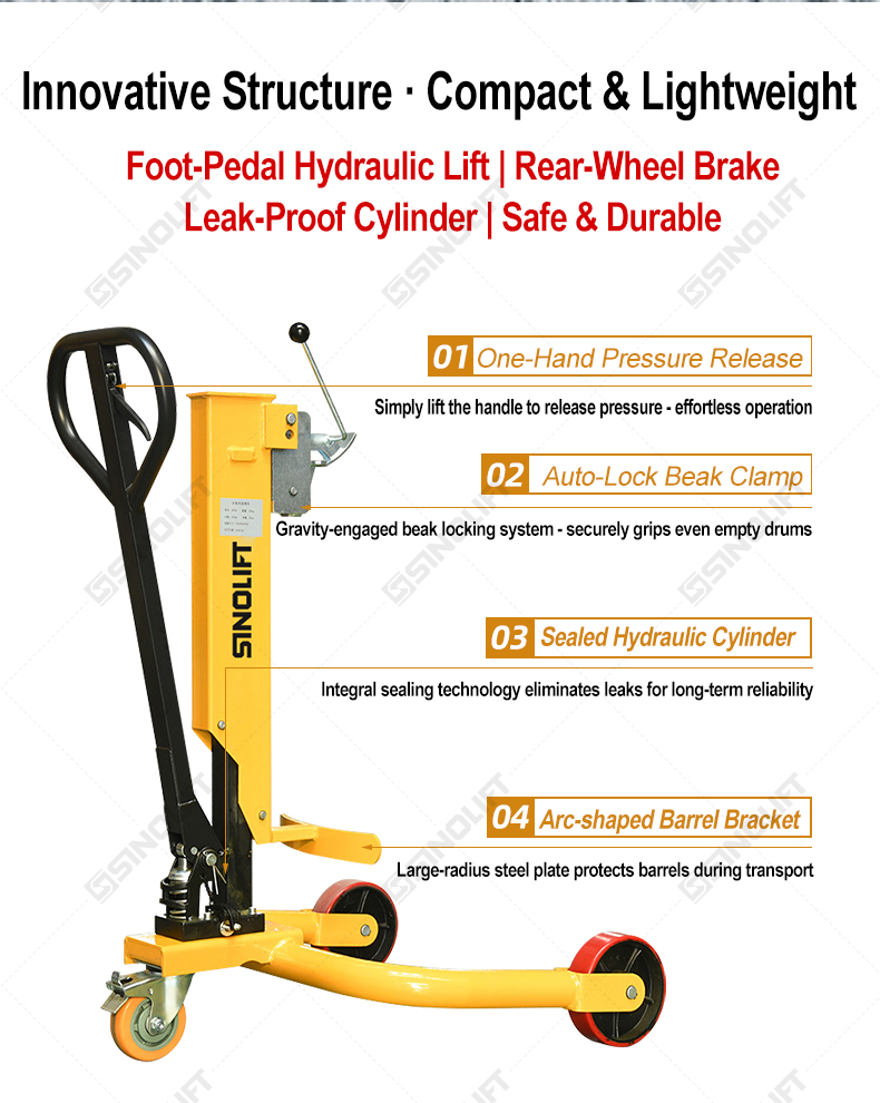 Hydraulic Drum Truck