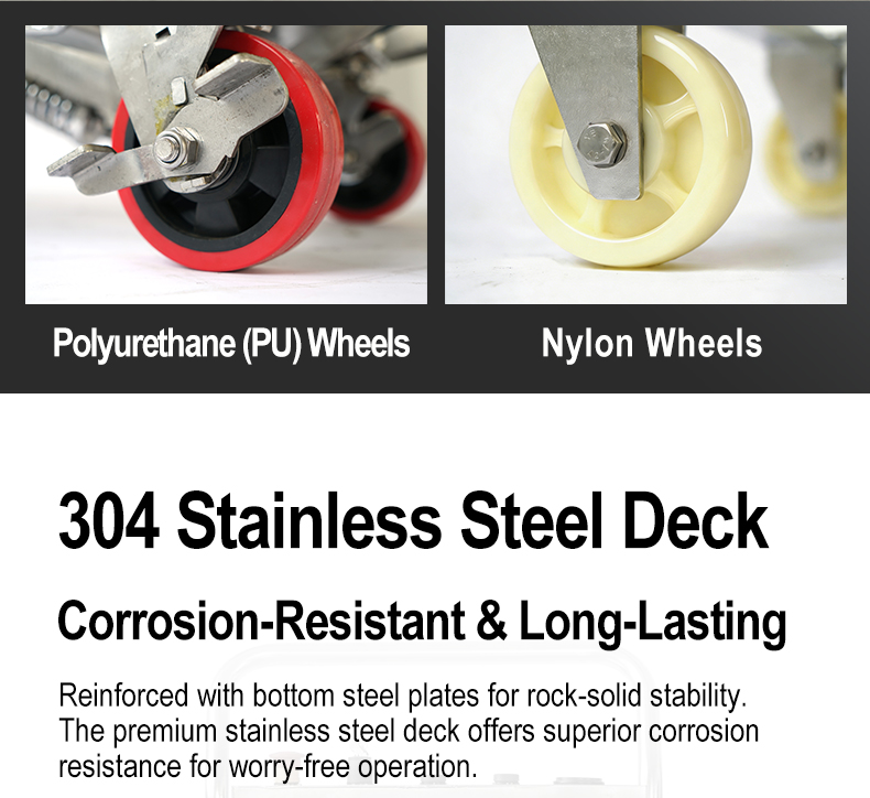 Stainless Steel Scissor Lift Table
