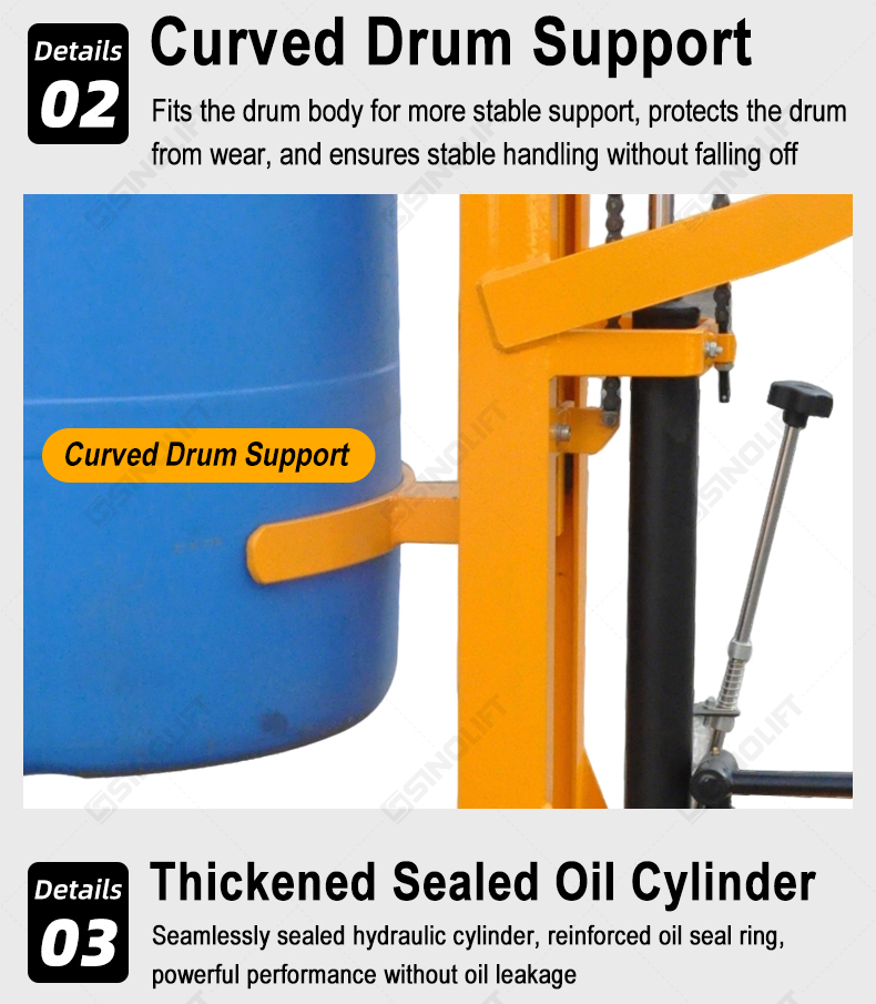 Hydraulic Drum Truck