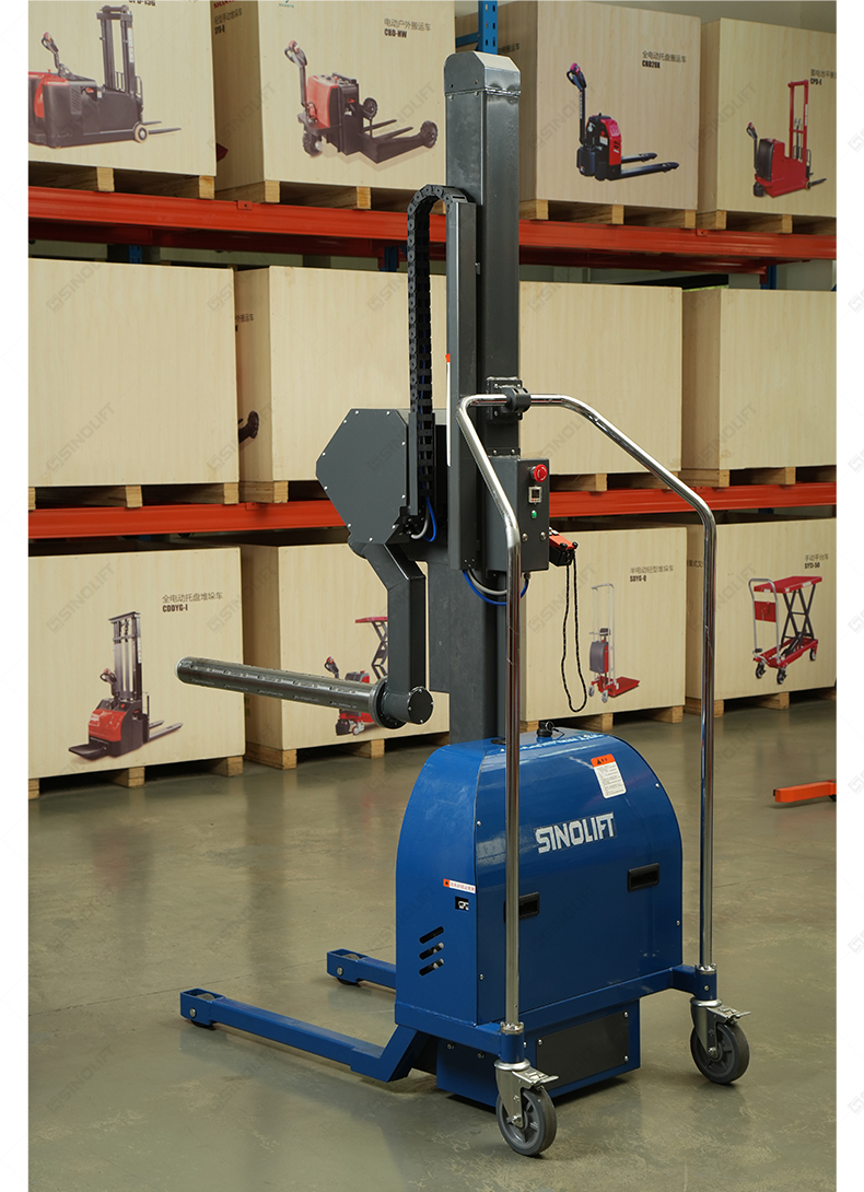 SINOLIFT Roll Lifter, Roll Lifter with Expanding Mandrel, Expanding Mandrel Roll Lifter, Roll Handling Equipment, Reel Lifting Equipment, Roll Handling Trolley, Reel Handling Trolley, Film Roll Lifter, Paper Roll Lifter