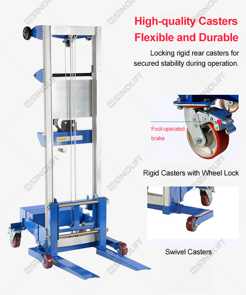Hand Winch Stacker
