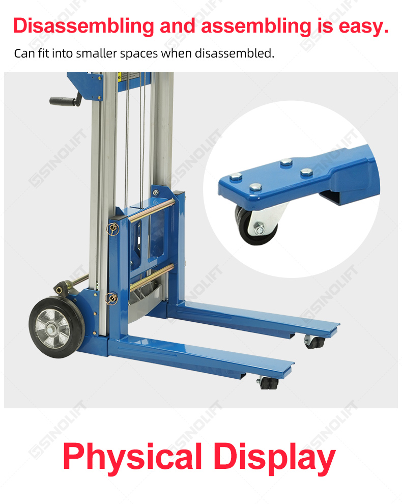 Hand Winch Stacker