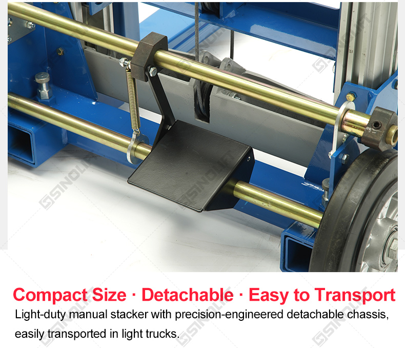 Hand Winch Stacker