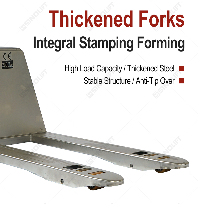 Stainless Steel Pallet Truck