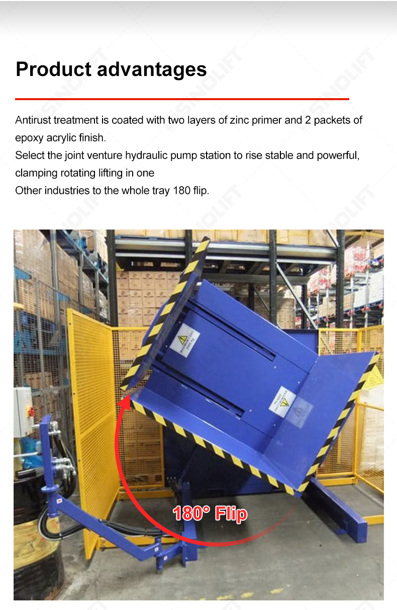 warehouse Pallet Inverter