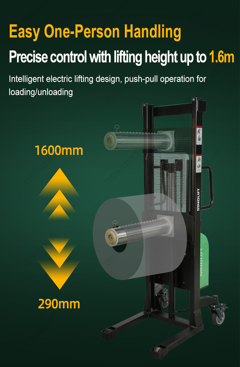 Electric Reel Stacker