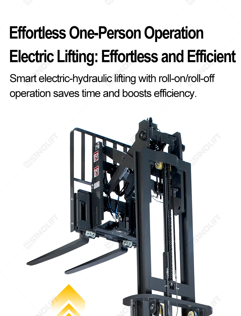 Electric Reach Stacker