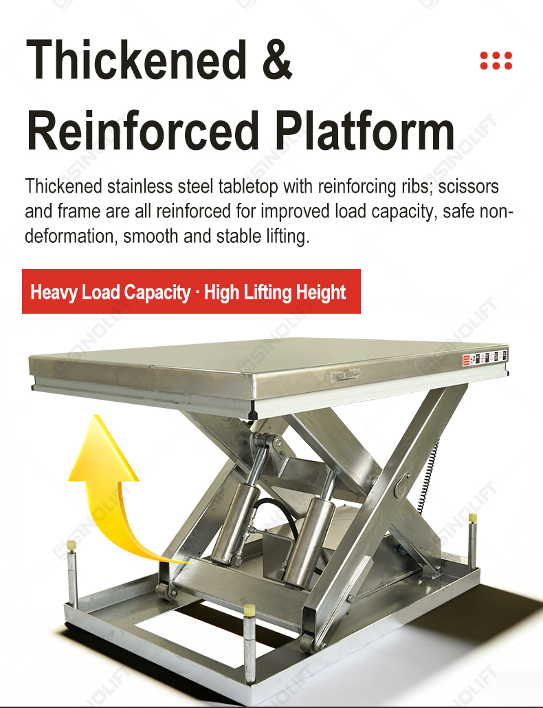 Stainless Lift Table