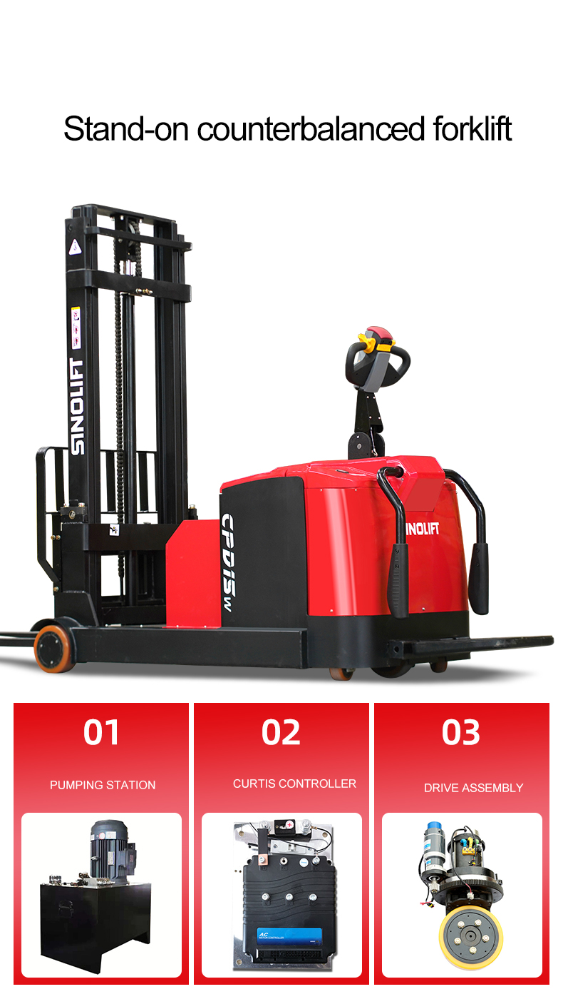 Counterbalanced Electric Stacker