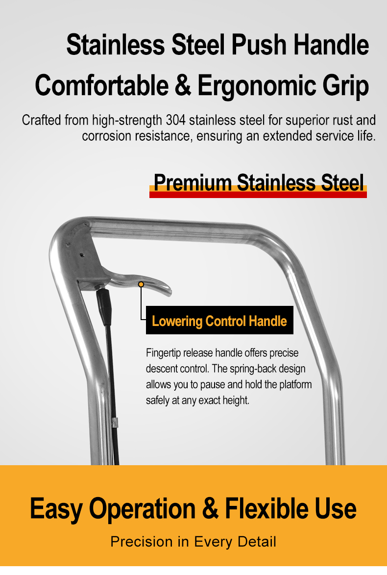 Stainless Steel Scissor Lift Table