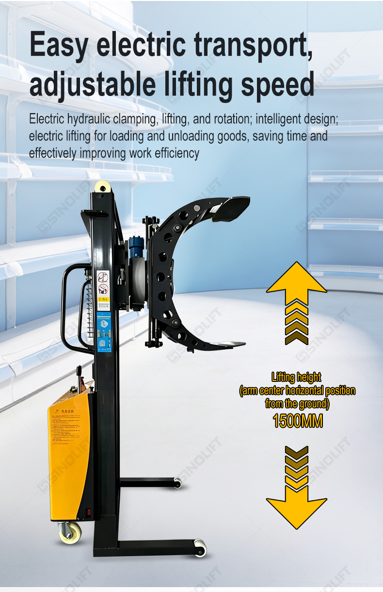 Roll lifting clamp