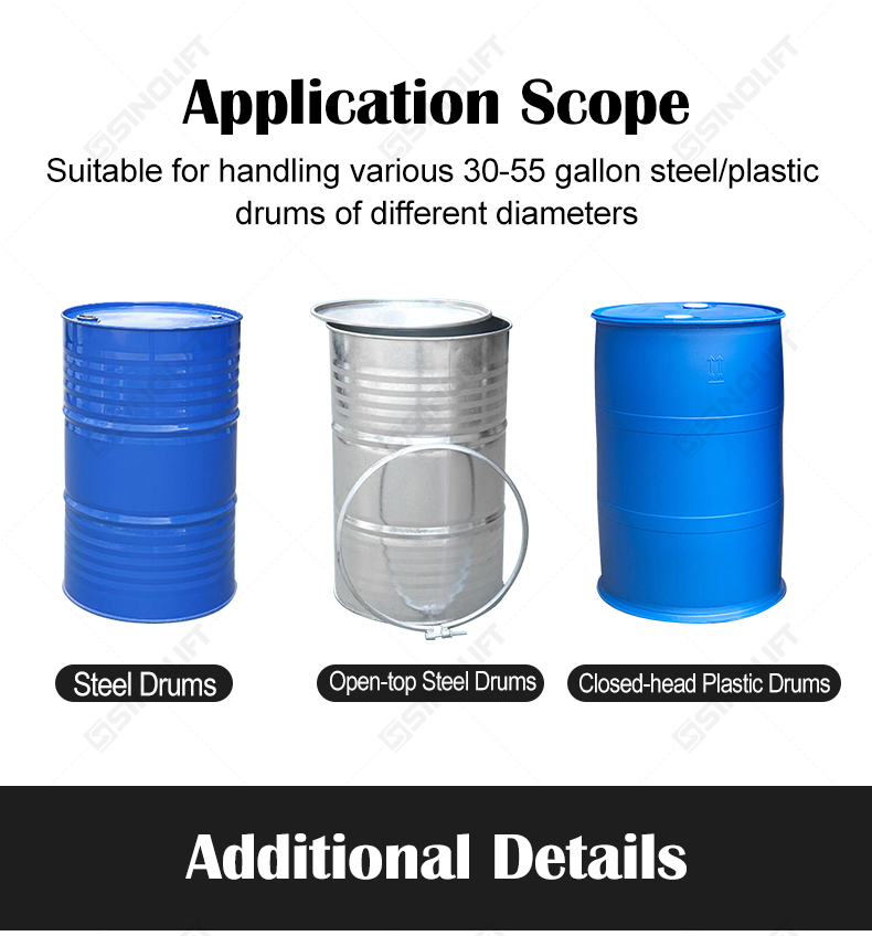 Forklift Drum Clamp