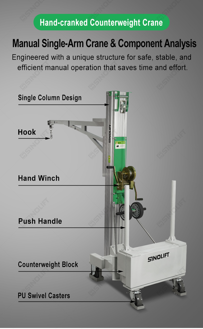 Single-Arm Mini Crane