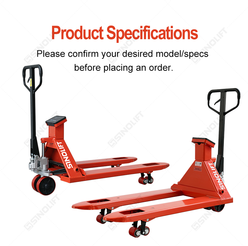 Scale Pallet Truck