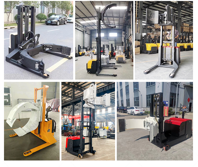 Roll lifting clamp