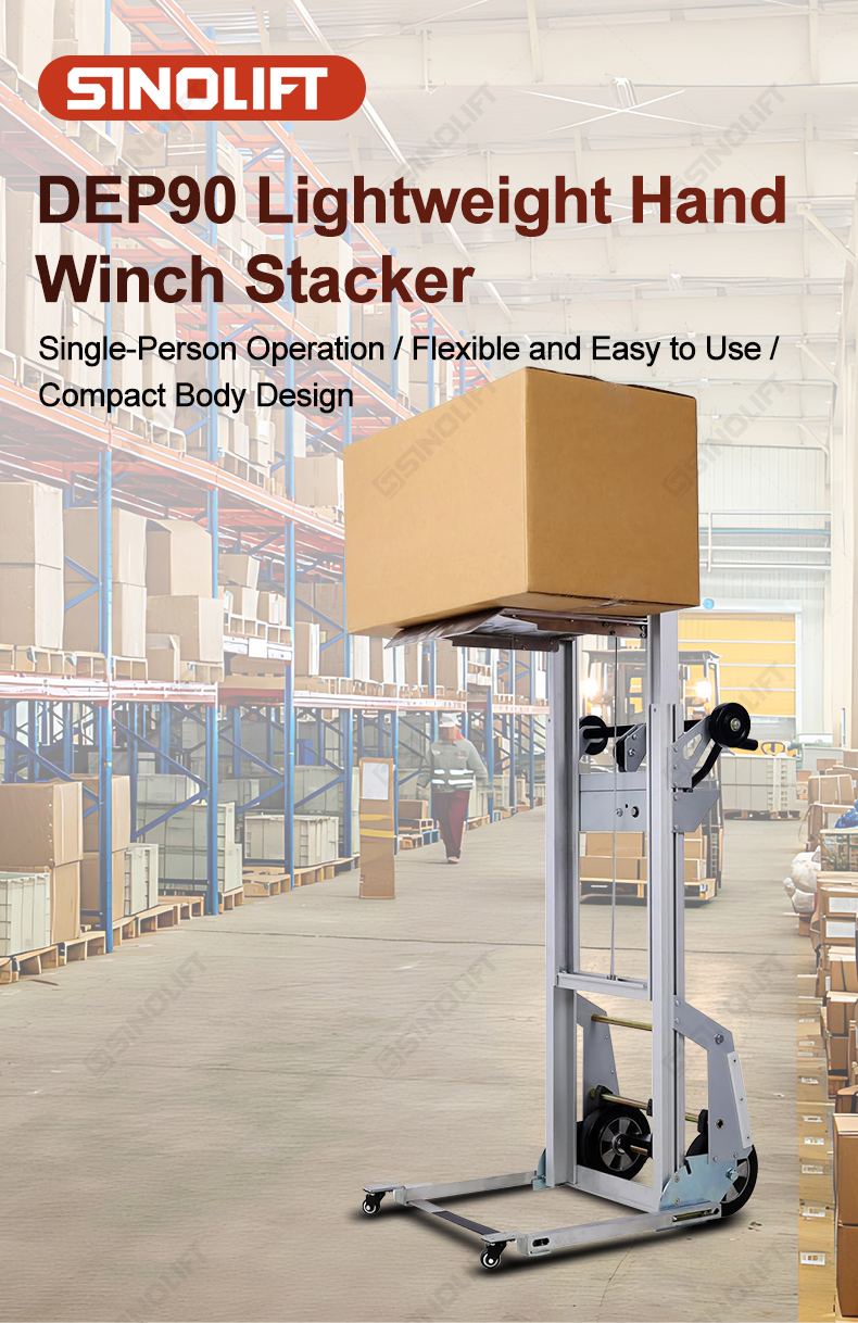 Hand Winch Stacker