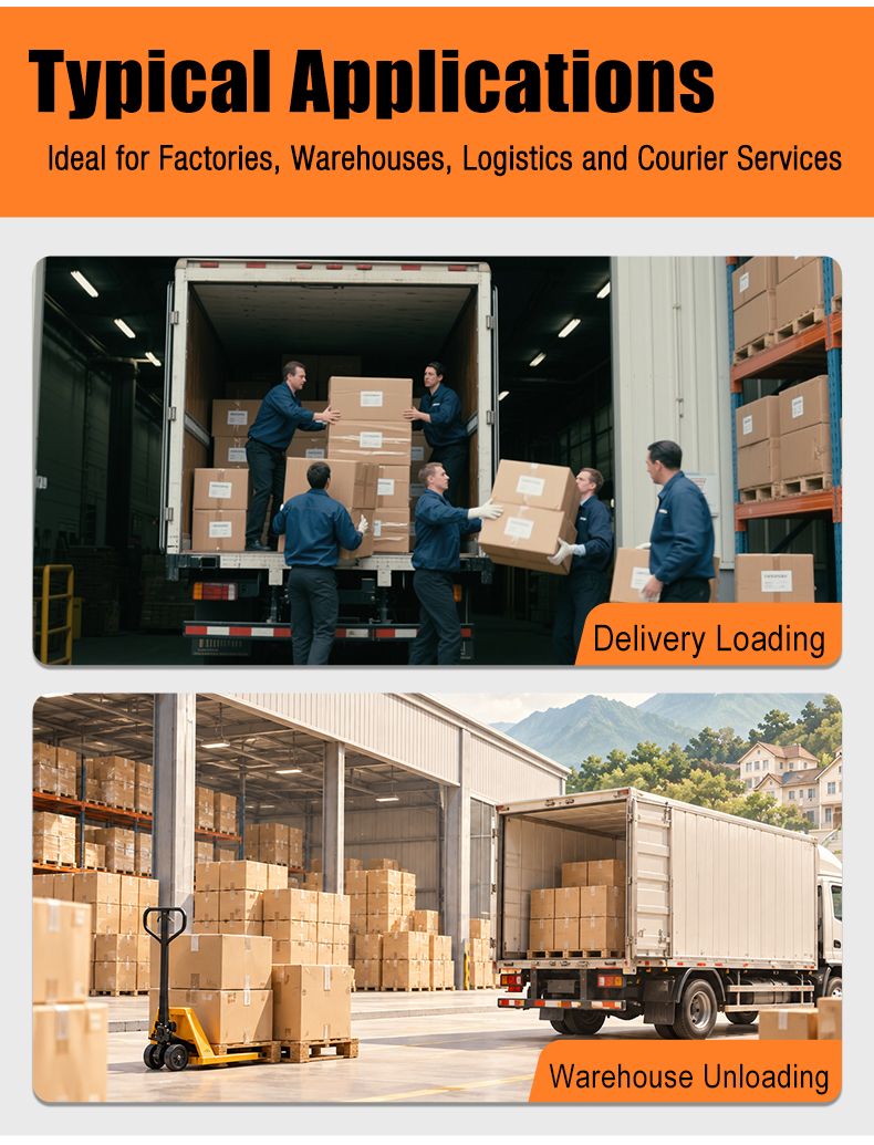 SINOLIFT CDDYG-Z fully electric self-loading pallet stacker for compatible trucks, with up to 1,000 kg capacity and a 24 V / 40 Ah lithium battery.