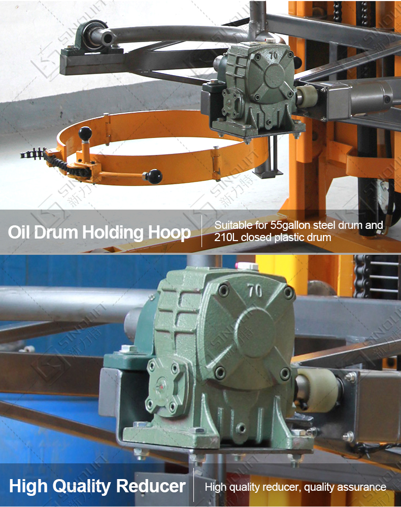 Semi-electric Drum Dumper