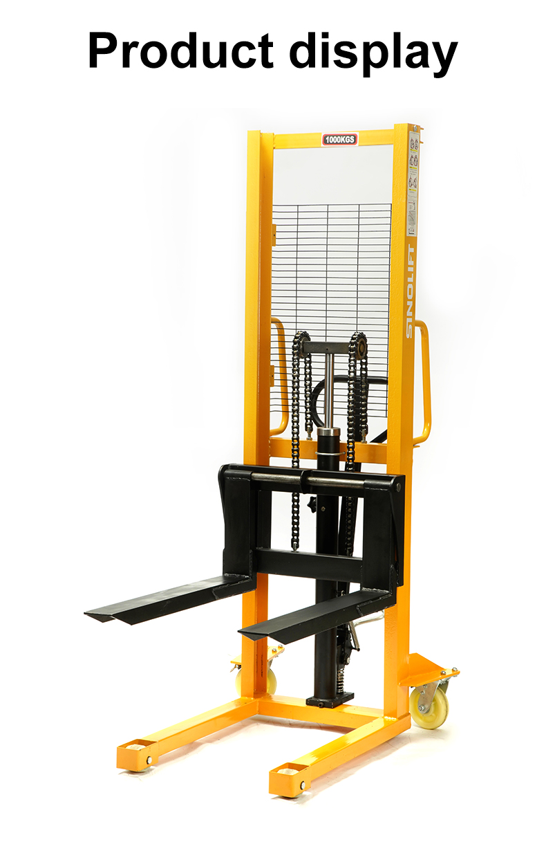 manual hydraulic stacker