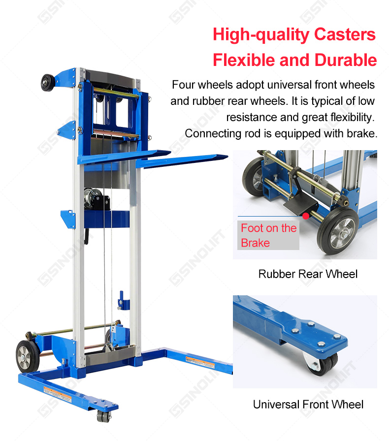 Hand Winch Stacker
