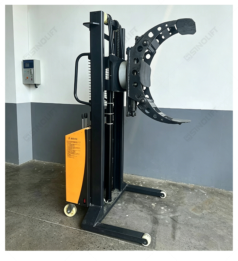 Roll lifting clamp