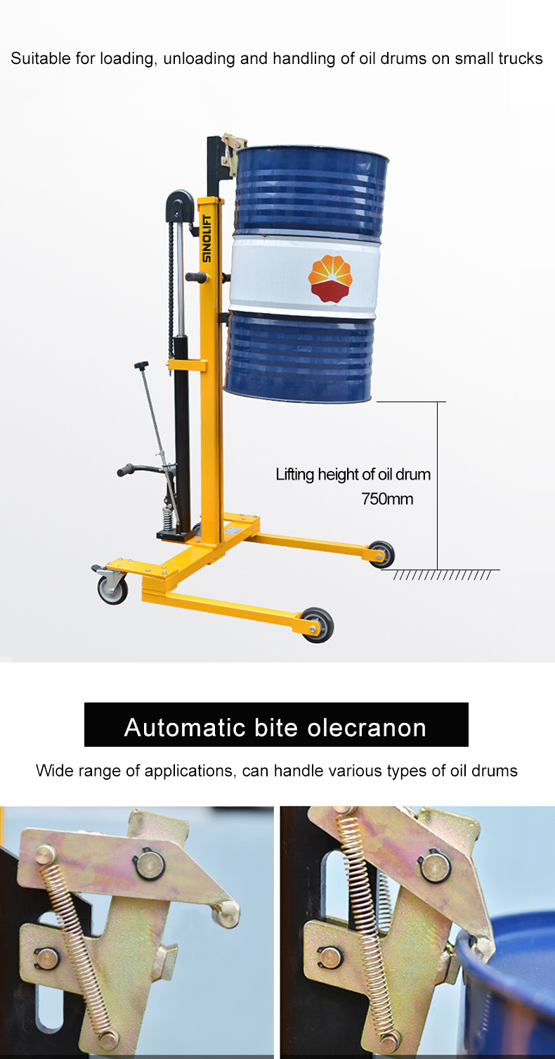 WA30A WA30B Portable Drum Truck