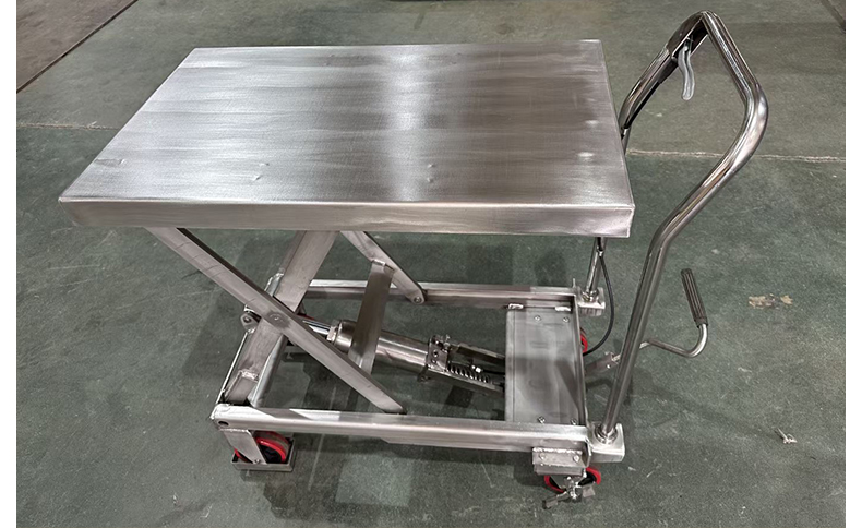 Stainless Steel Scissor Lift Table