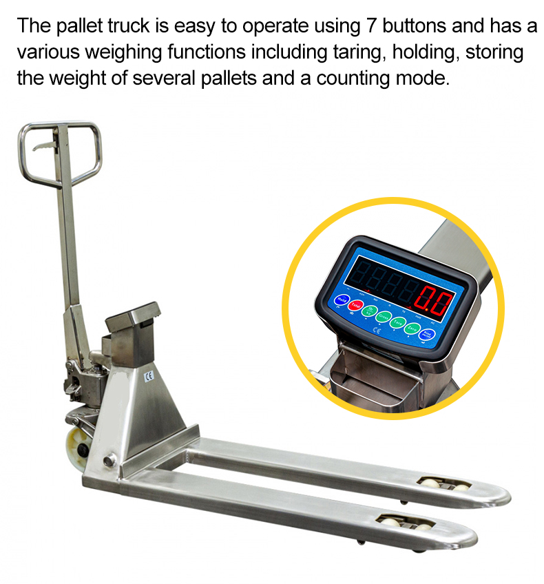 Stainless Steel Pallet Truck