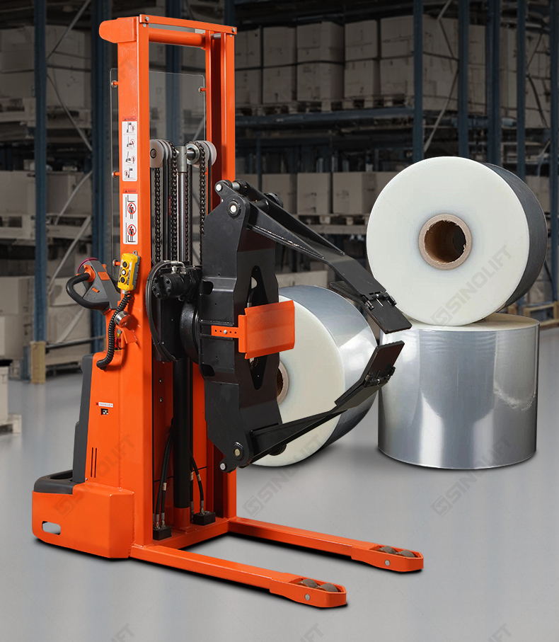 What is a clamp truck?
