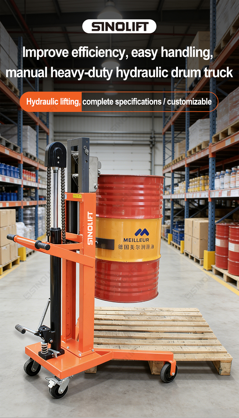 Hydraulic Drum Lifter