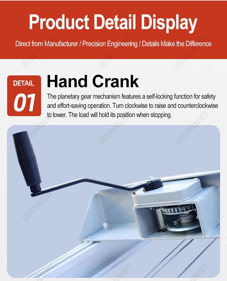 Hand Winch Stacker