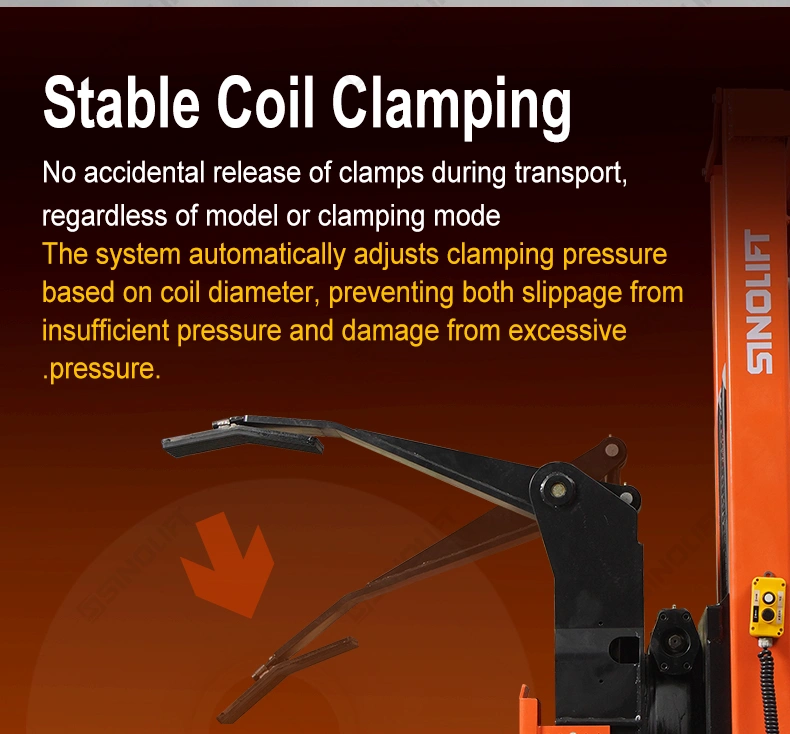 How does a clamp truck work?