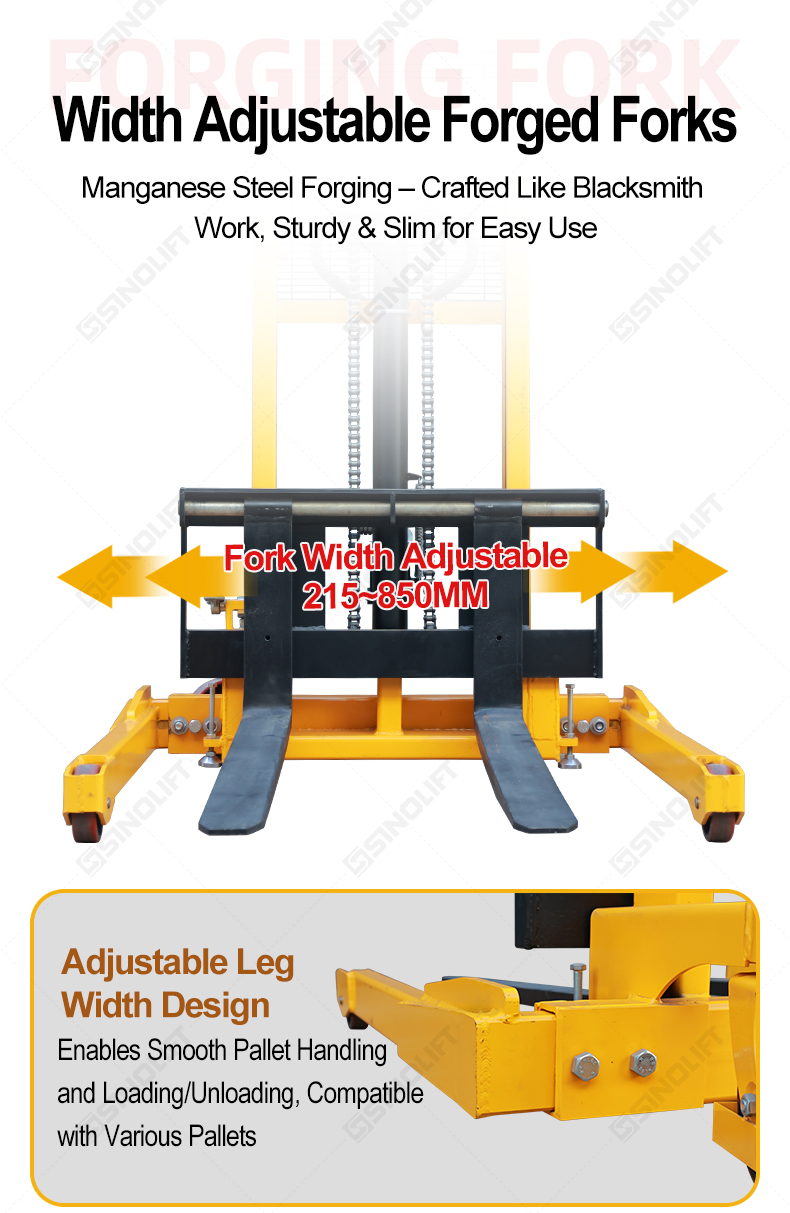 Manual Hydraulic Stacker