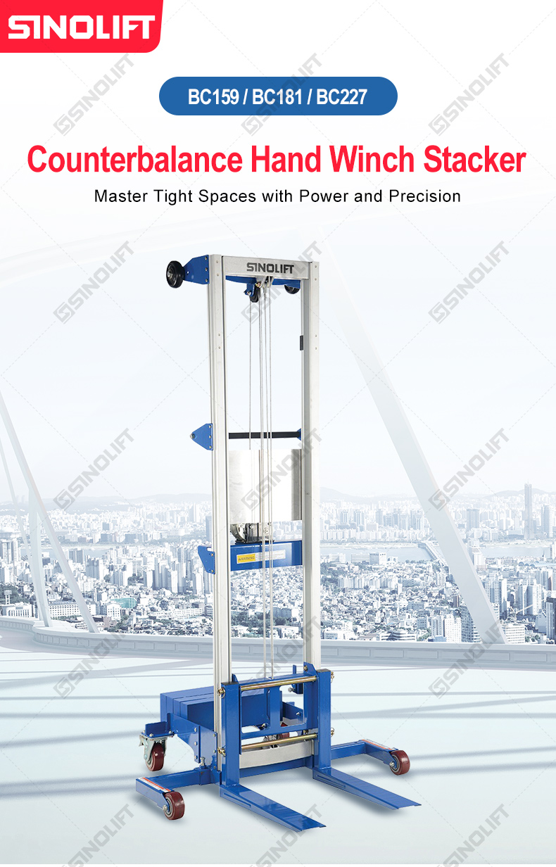 Hand Winch Stacker