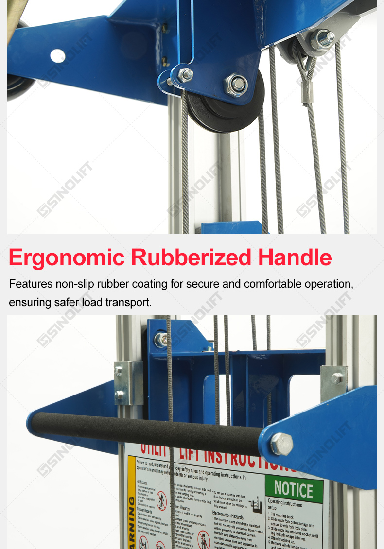 Hand Winch Stacker