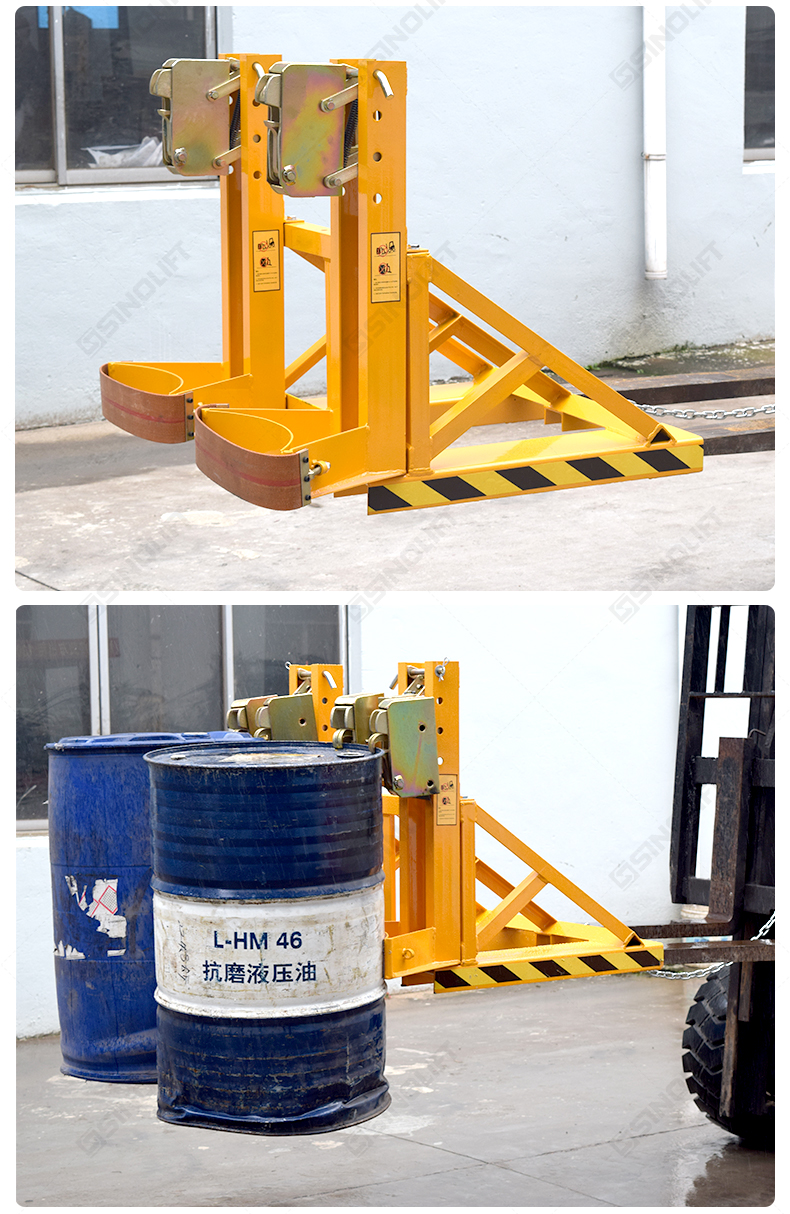 Forklift Mounted Drum Grab
