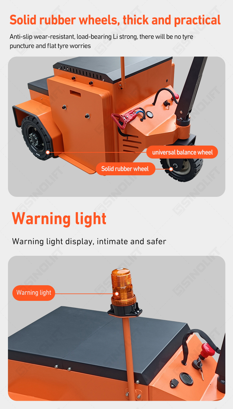 ML1500L ML2000L ML3000L Walkie Electric Tractor