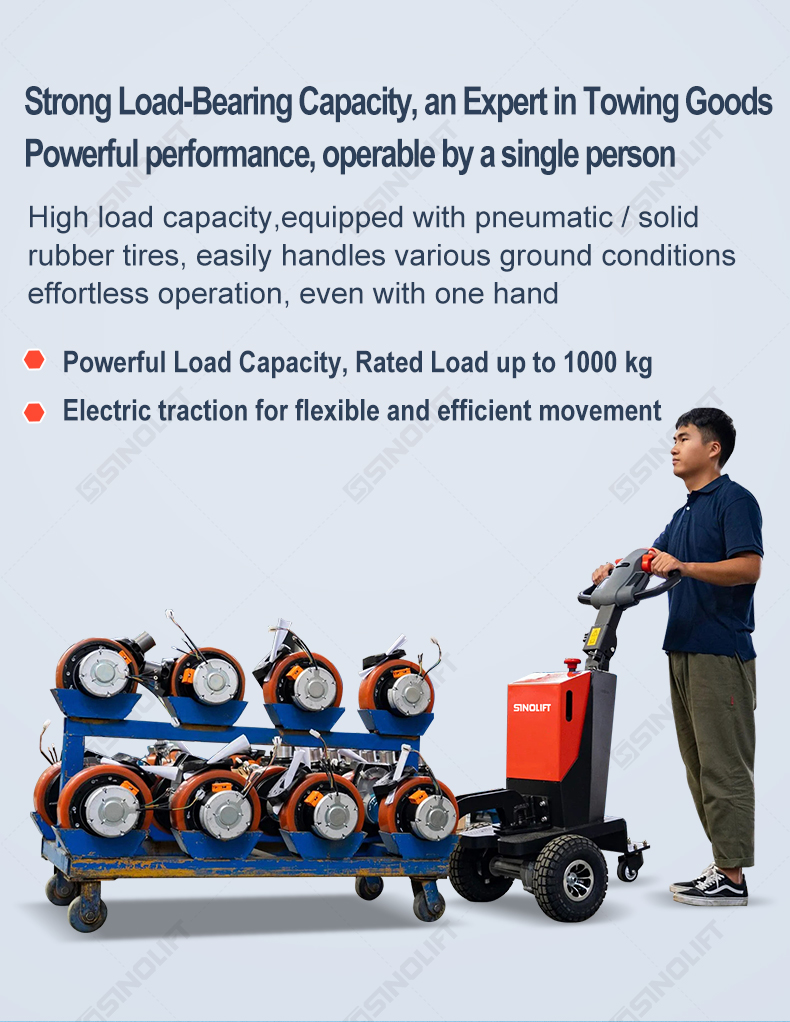 Pedestrian Electric Tractor