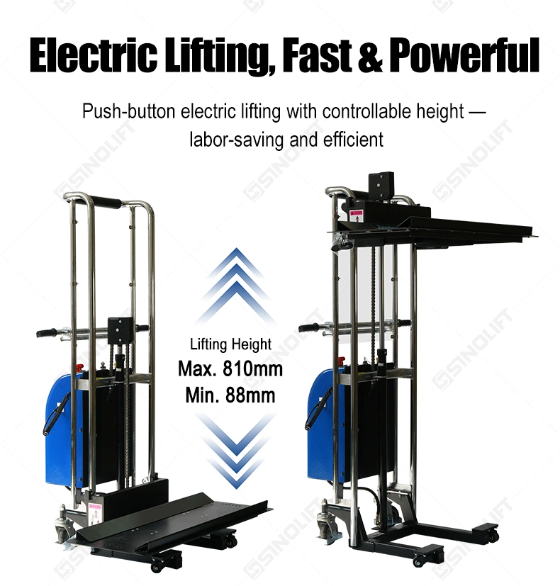 Electric Hydraulic Roll Lifter Electric Paper Roll Lifter, Battery Powered Roll Lifter, Electric Roll Handling Equipment